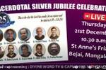 Sacerdotal Silver Jubilee Celebration of Capuchin Friars St. Anne&#039;s Friary, Bejai, Mangalore